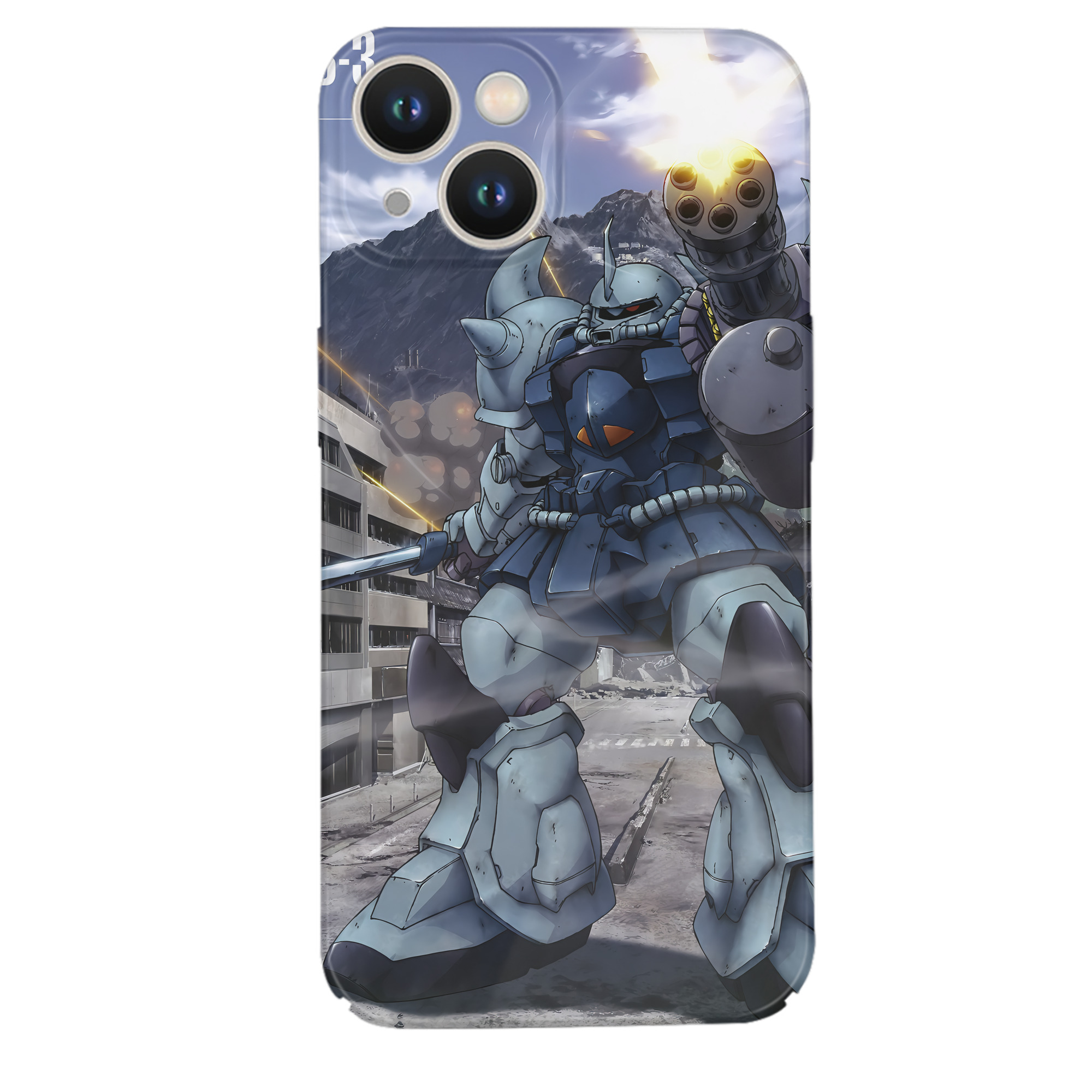 （画像用） 機動戦士ガンダム Mobile Suit Gundam 【iPhone 14シリーズ対応】ハードケース